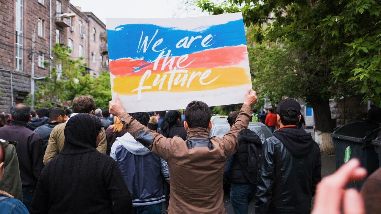 Screenshot from the film I Am Not Alone.