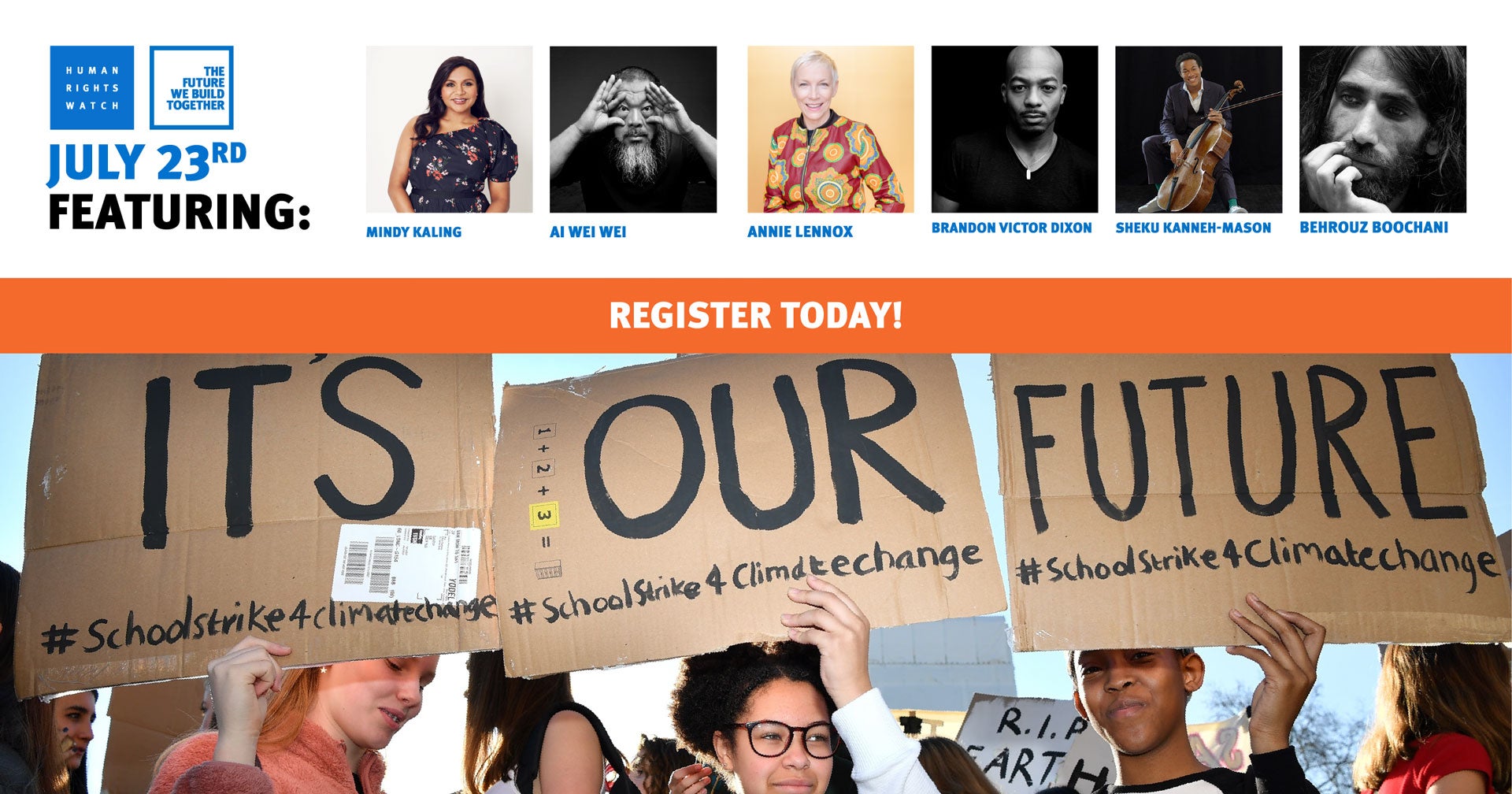 Event graphic for the Future We Build event