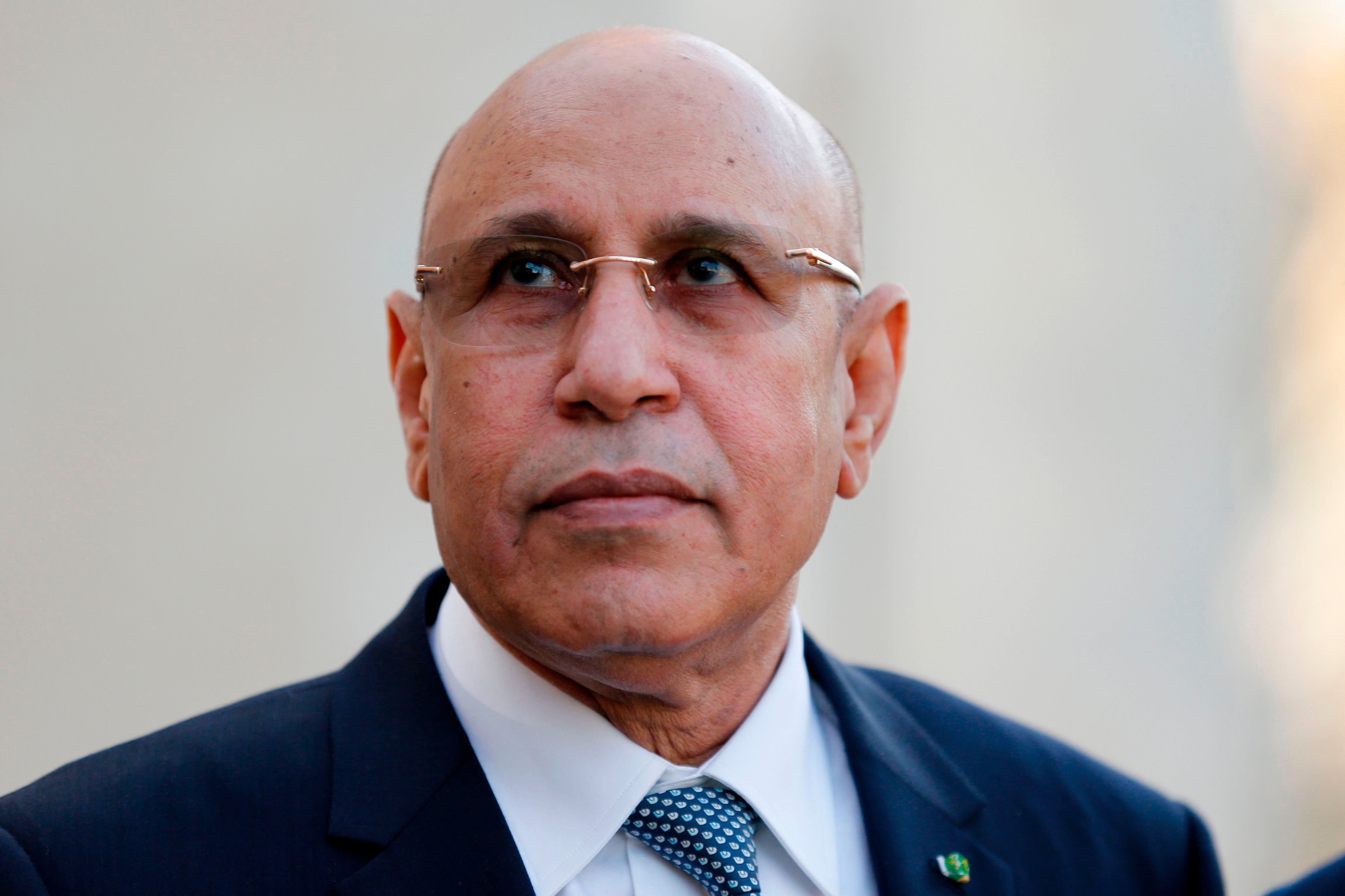 Le président mauritanien Mohamed Ould Ghazouani.