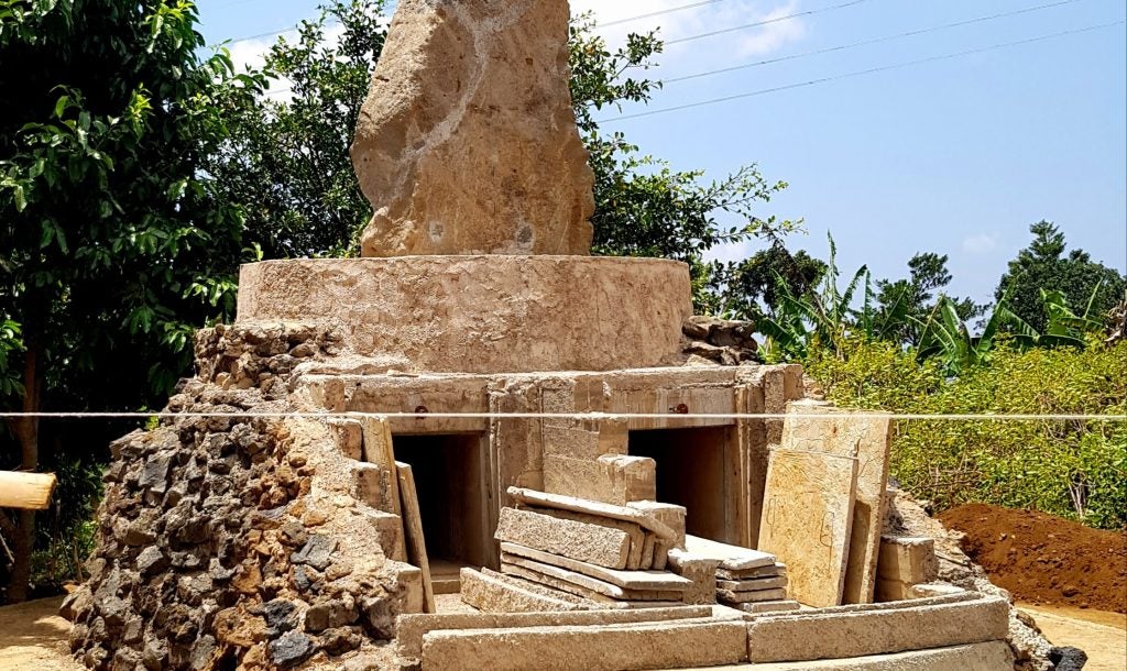 The Sunda Wiwitan tomb site.