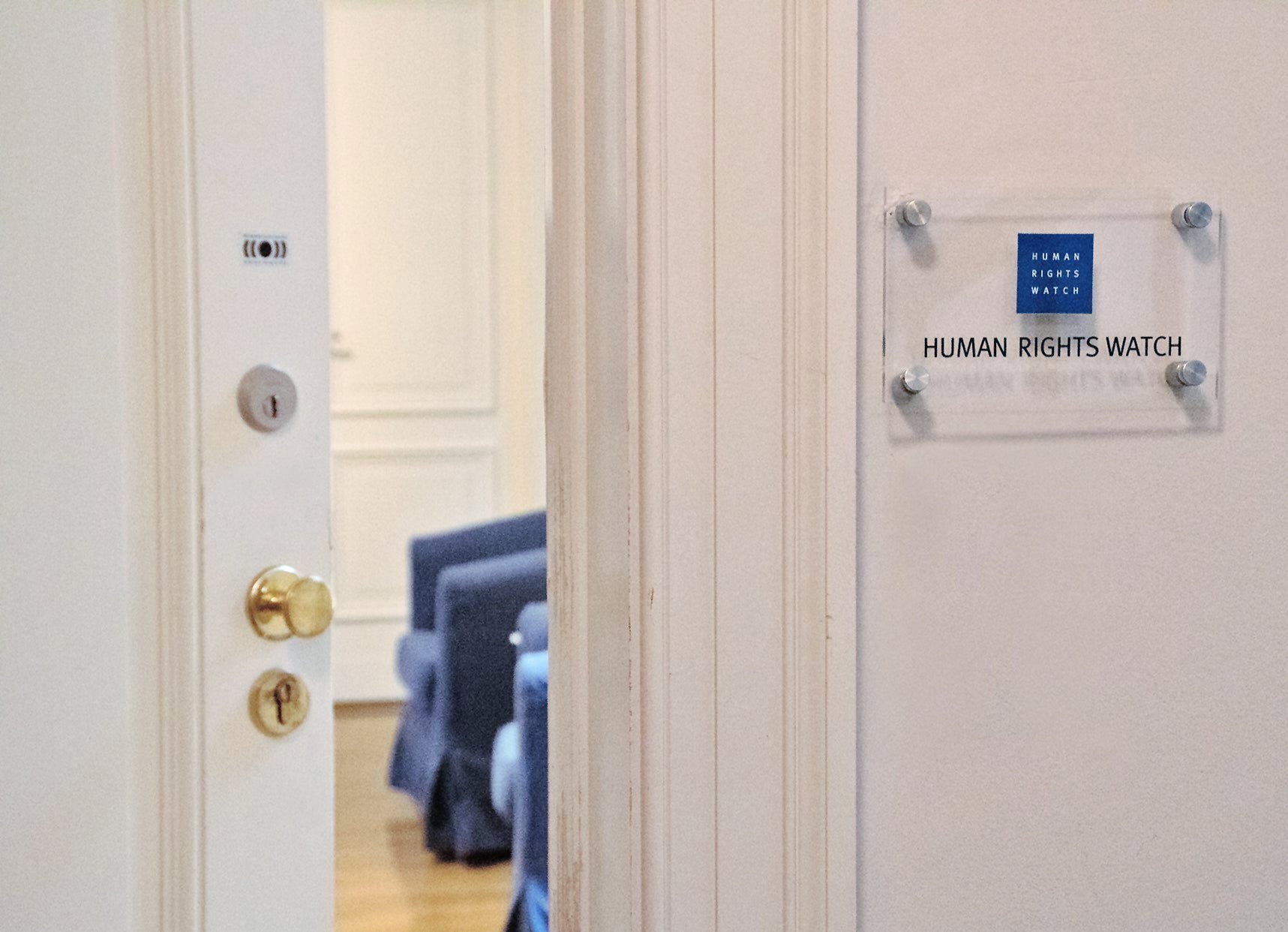 The Berlin office of Human Rights Watch.