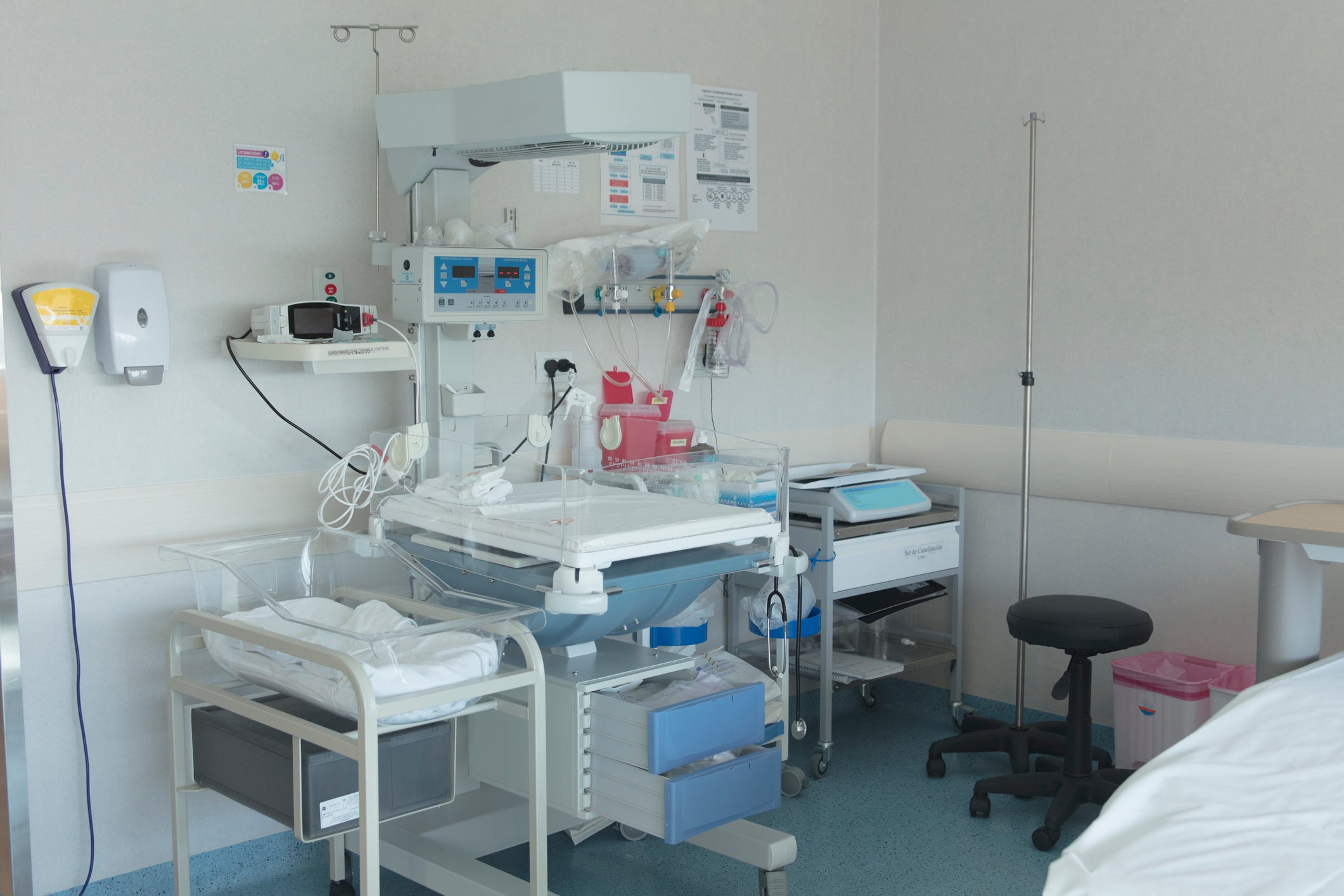 Delivery room in Argentina. 