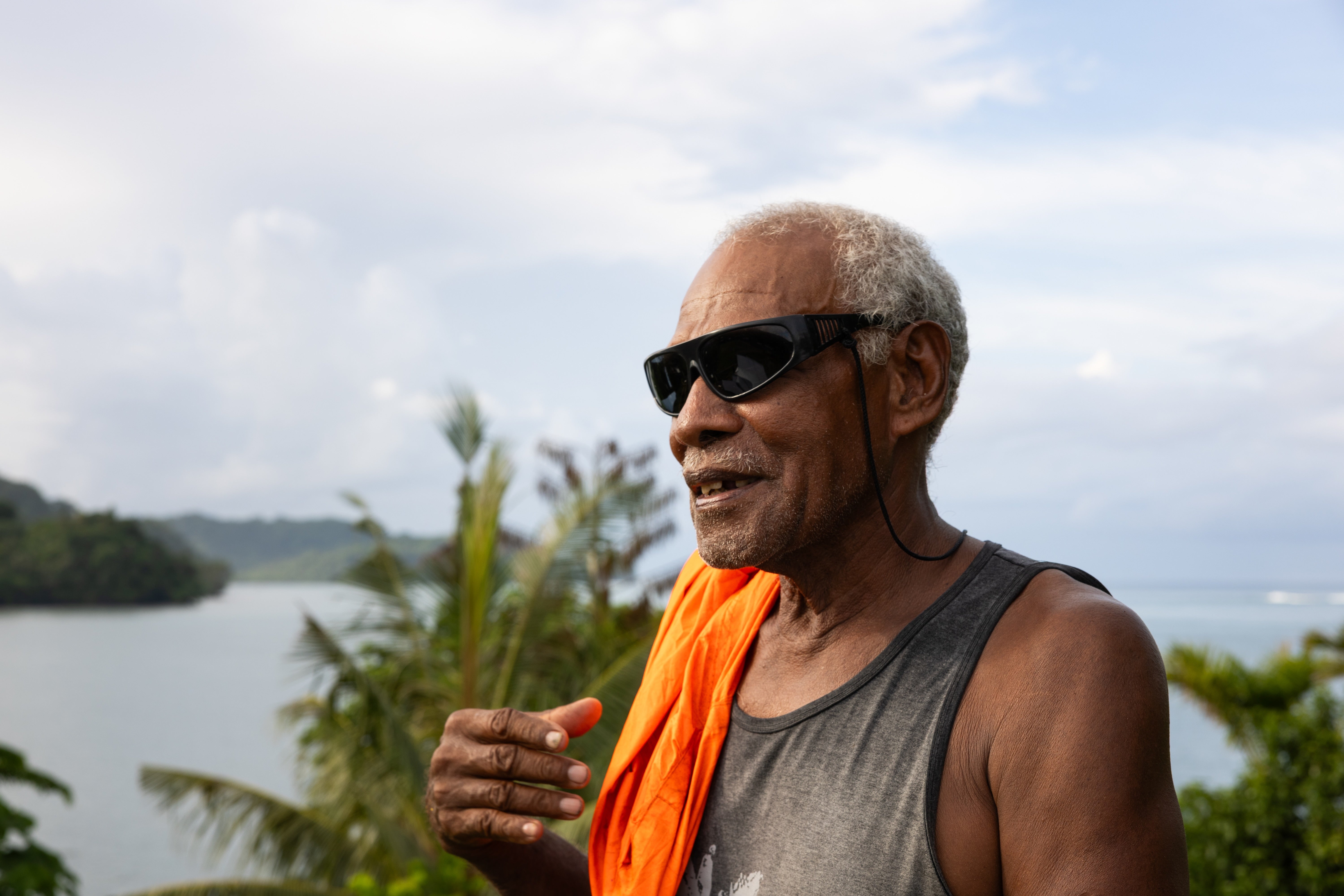 Portrait of an older man