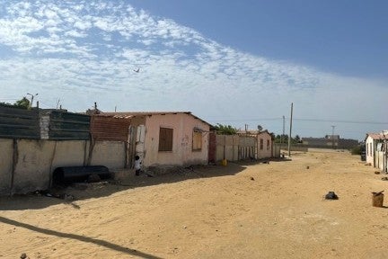 Houses in Khar Yalla, April 2025. 