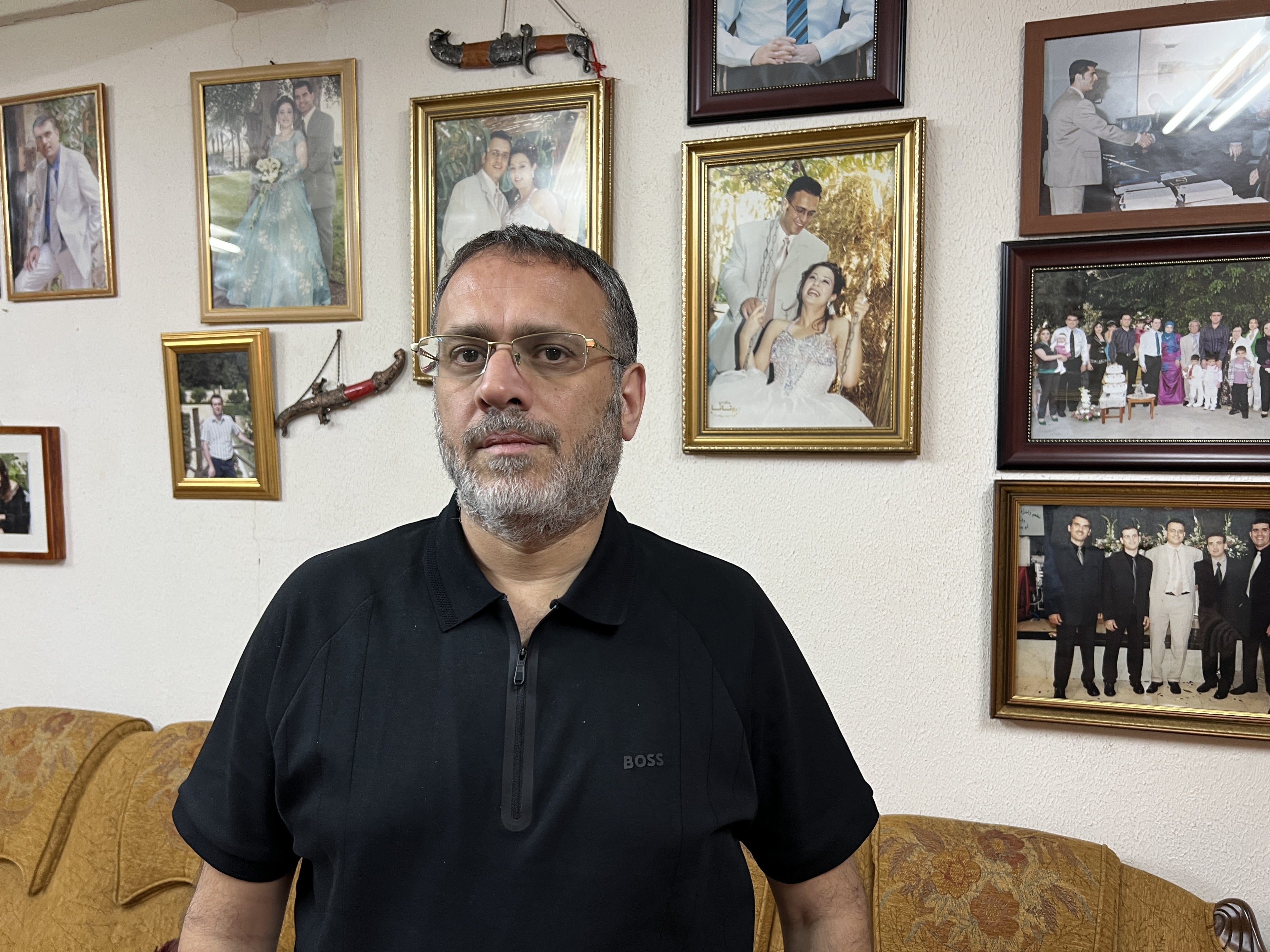 Raja Khatib, a lawyer and Palestinian citizen of Israel, lost his wife, two daughters, and sister-in-law, when an Iranian missile exploded on the roof of their house in the Palestinian city of Tamra in northern Israel  on June 14, 2025. 