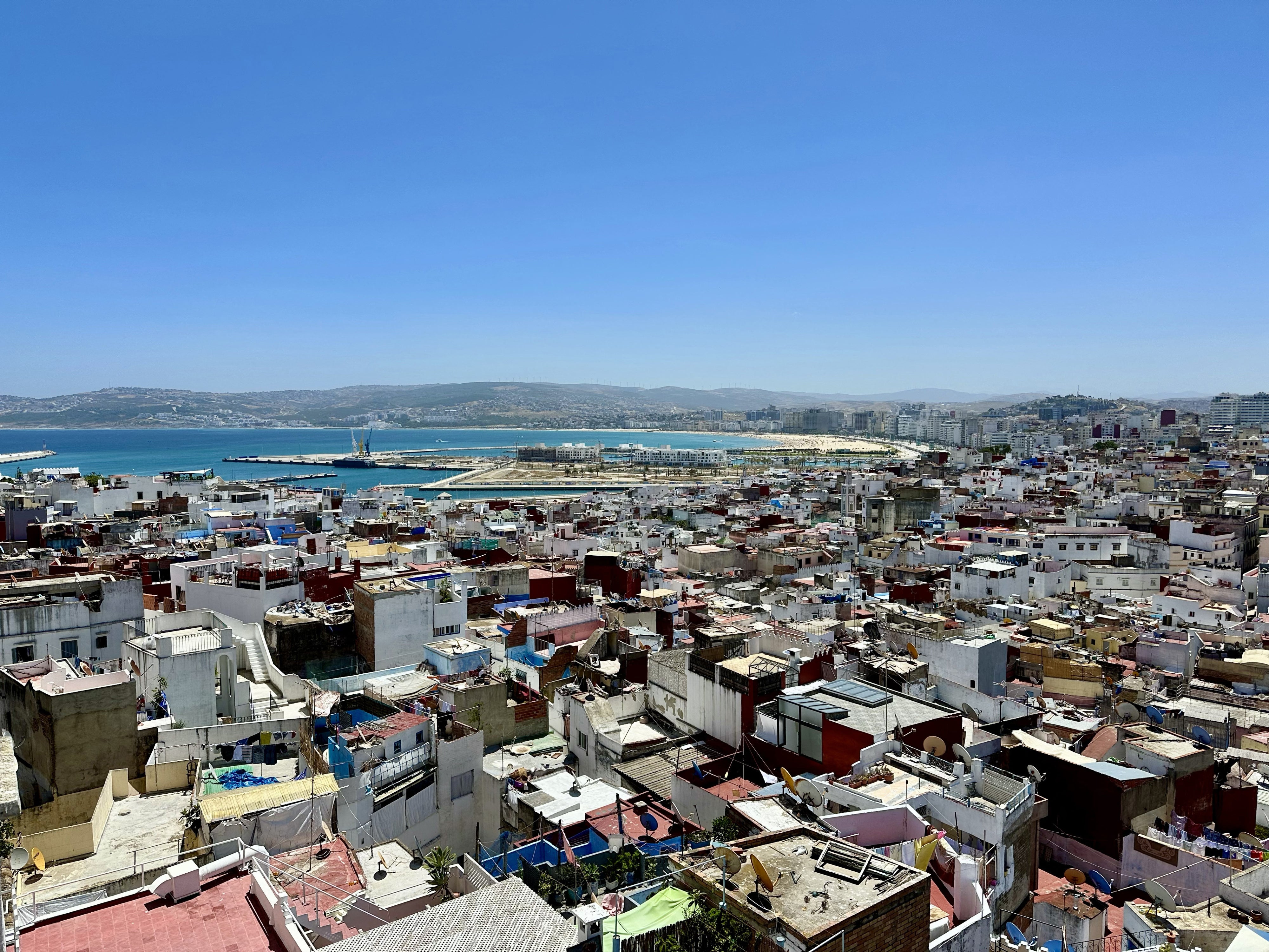 The port in Tangier, Morocco, July 7, 2024.