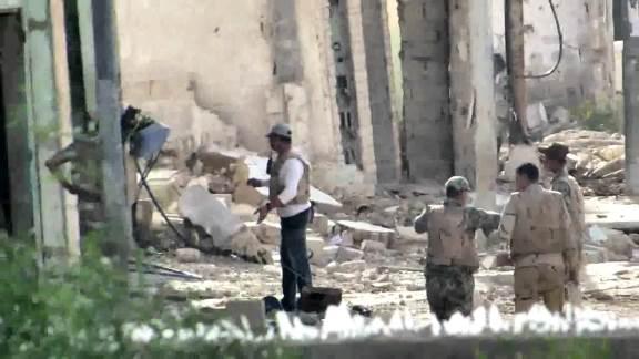 video shows soldiers