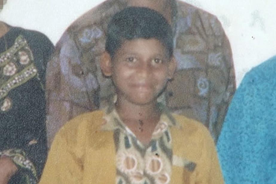 Sashini, a transgender woman, pictured as a child. © 2016 Samantha 