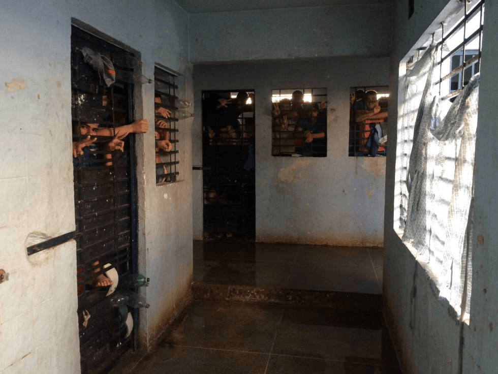 Children at a “socio-educational” unit in the state of Ceará in October 2016.
