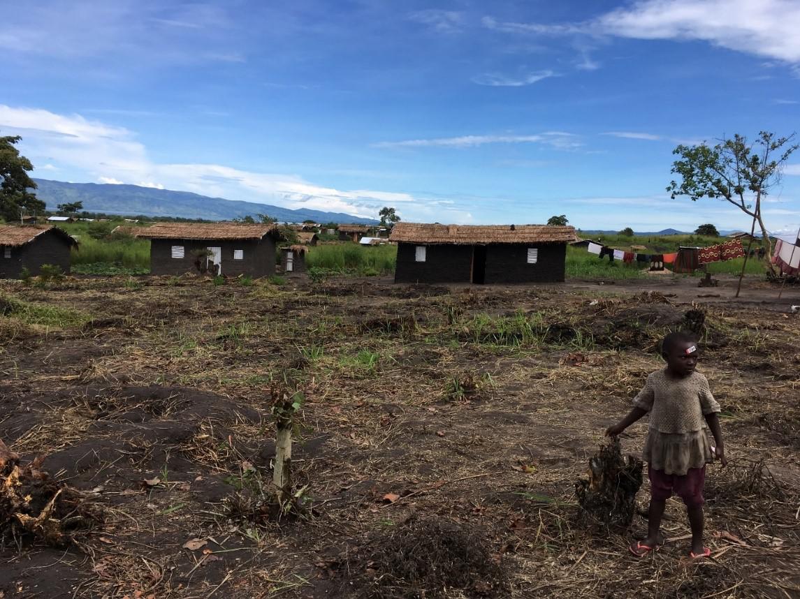 A refugee in Mulongwe camp, Democratic Republic of Congo. 