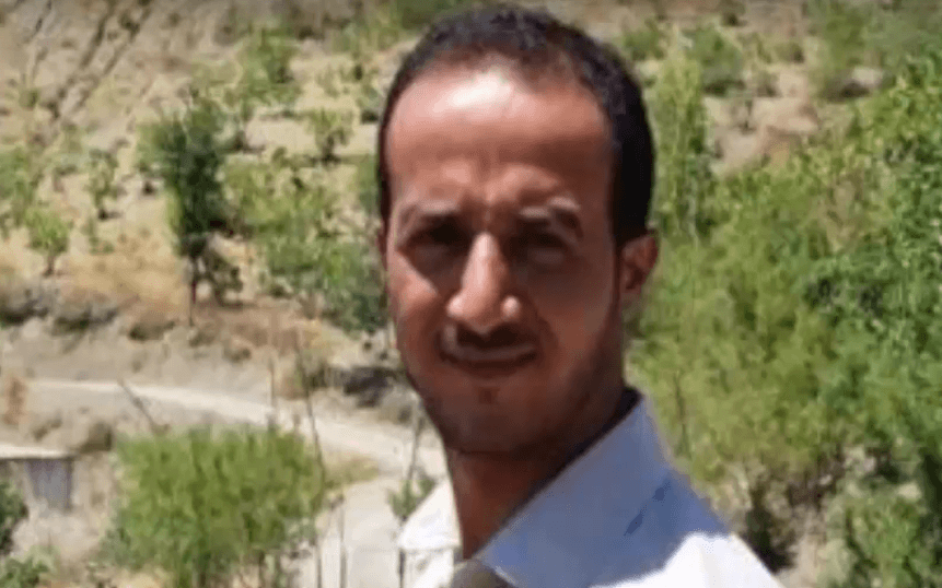 Algerian blogger Merzoug Touati appears in a still from video. 