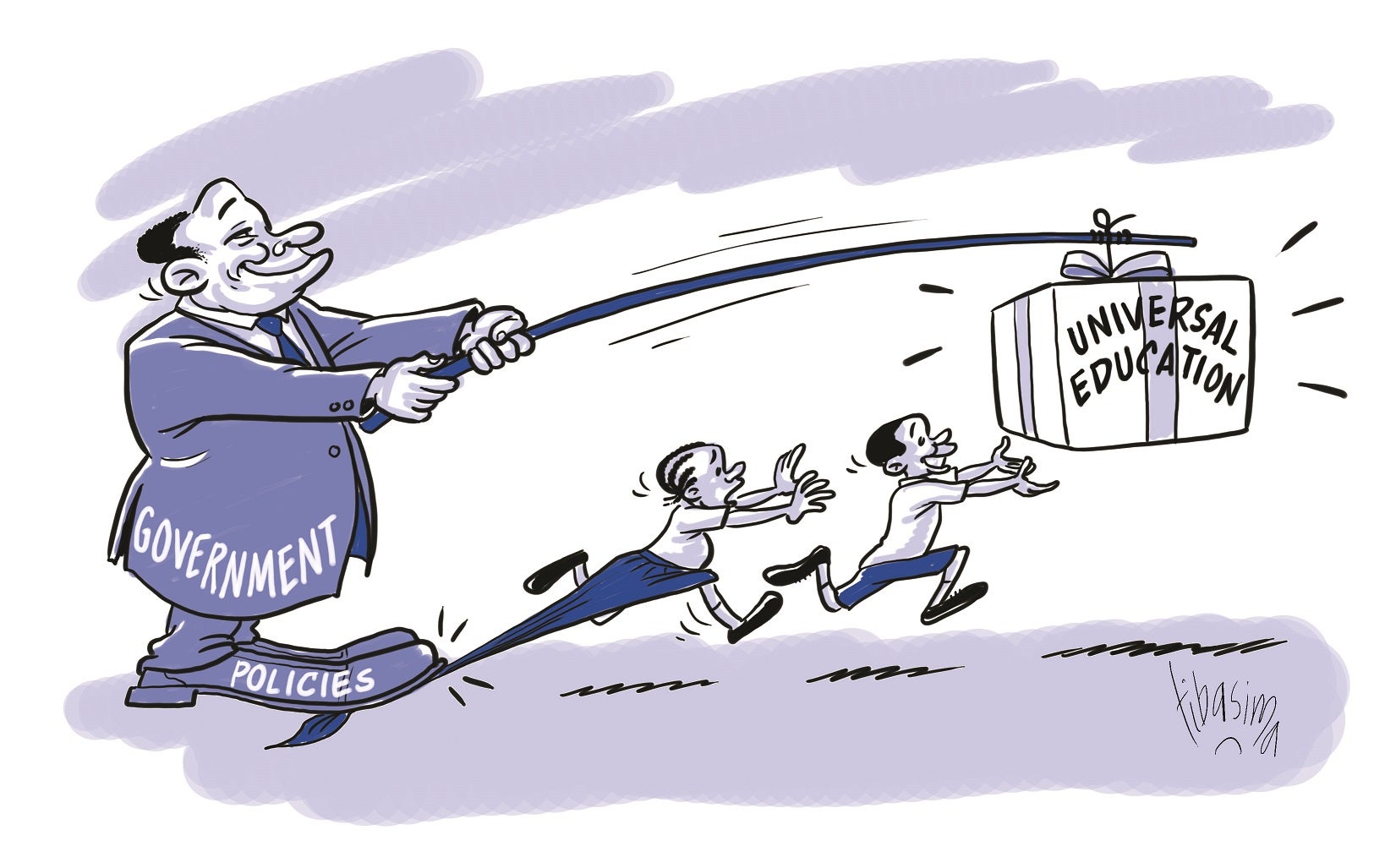 Universal Education Cartoon