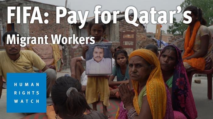 Global Coalition Calls for Financial Remedy for Deaths, Wage Theft 