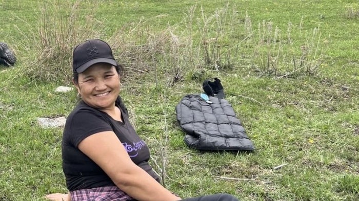 Photo of a smiling woman