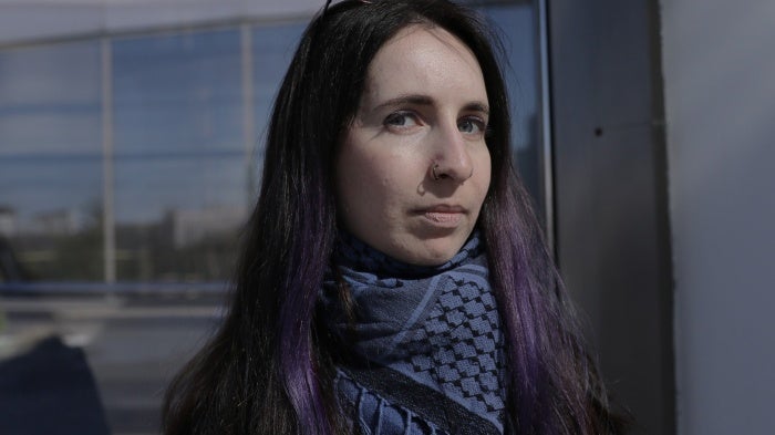 Woman posing for a photo