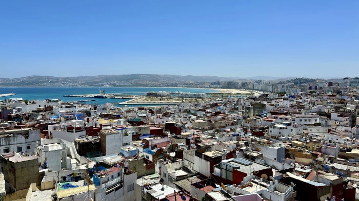 The port in Tangier, Morocco, July 7, 2024.