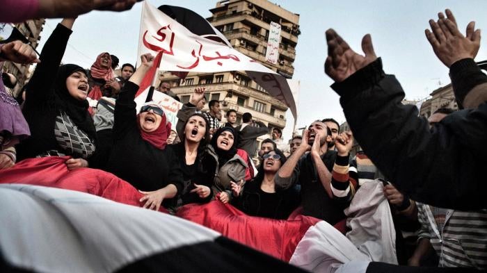 Egypt’s People’s Assembly, the lower house of parliament elected over three phases from November 2011 –January 2012.