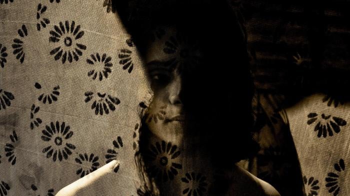 A Hijra in Dhaka, Bangladesh.