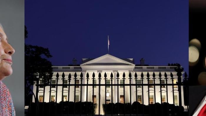 Clinton, Trump and the White House