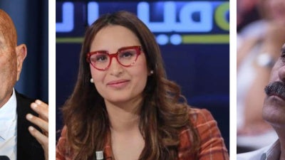 من اليسار إلى اليمين: أحمد نجيب الشابي © خا ص; شيماء عيسى © خا ص; العياشي الهمامي © خا ص