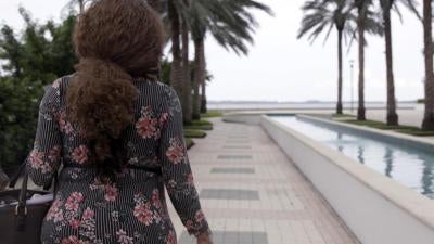 Rajee Narinesingh, defensora de los derechos humanos de las personas transgénero, en Miami, Florida, octubre de 2018. 