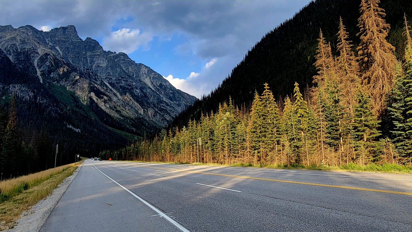 Glacier National Park in British Columbia.