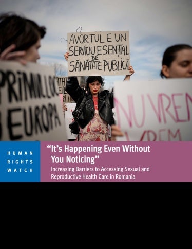 Report cover in English