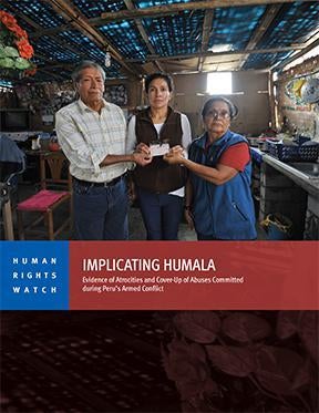 Cover of the Peru report 