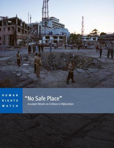 Cover of the Afghanistan report in English