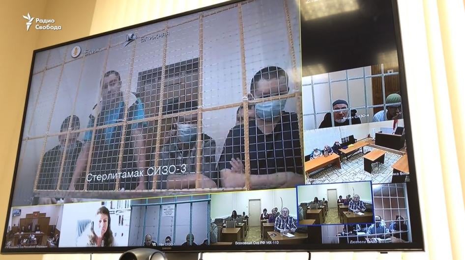 Supreme court appeal hearing held via videoconference, September 2020.