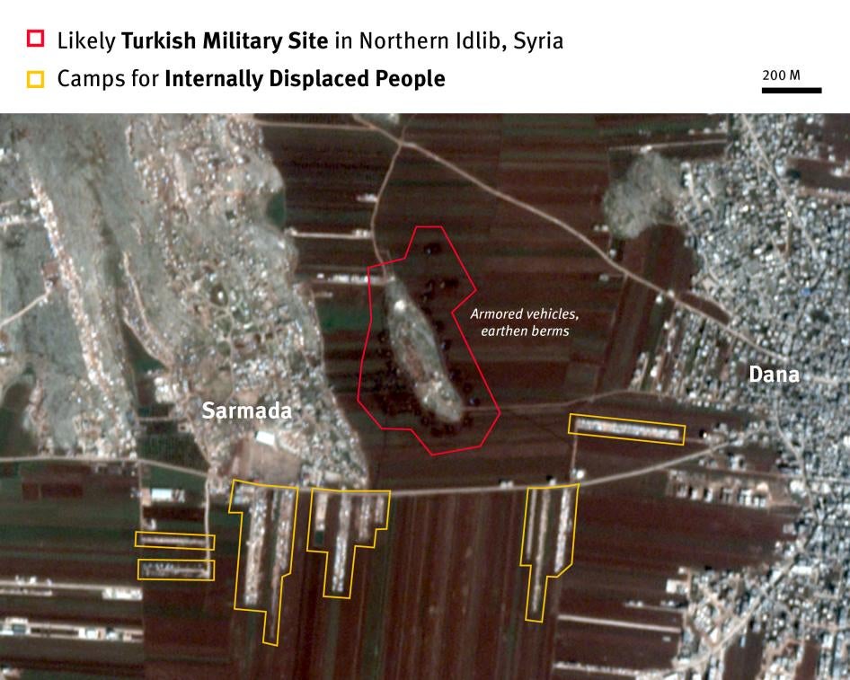 A satellite image taken on February 25, 2020