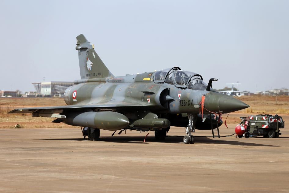 French Mirage 2000 jet fighter