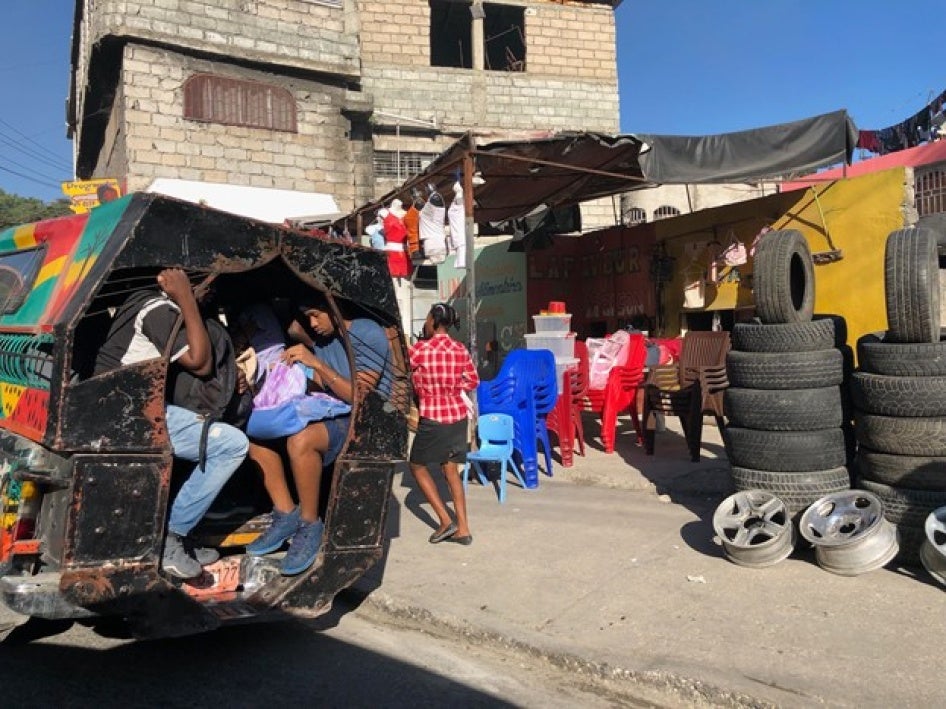 A street in Port-au-Prince in December 2021.