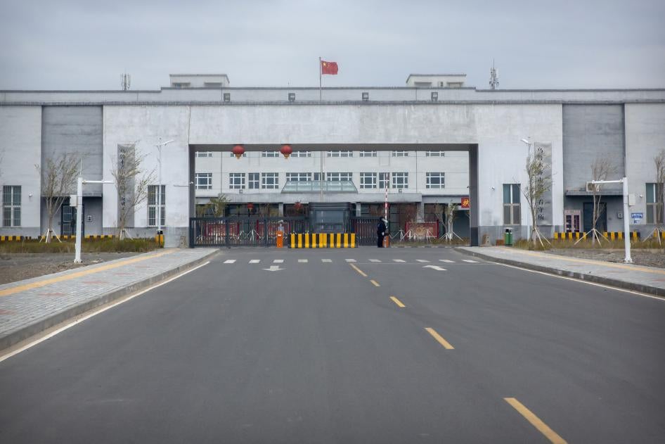 Urumqi No. 3 Detention Center in Dabancheng, China.