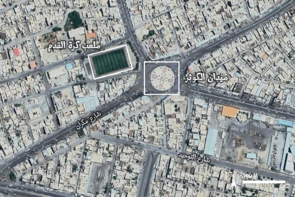 Map of Zahedan (Arabic)