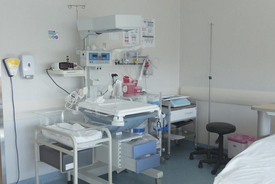 Delivery room in Argentina. 