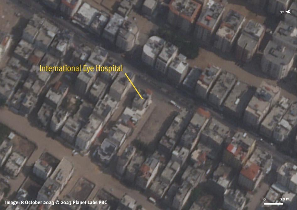 Satellite imagery October 8, 2023. 