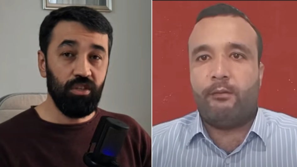 Alisher Sakhatov and Abdulla Orusov