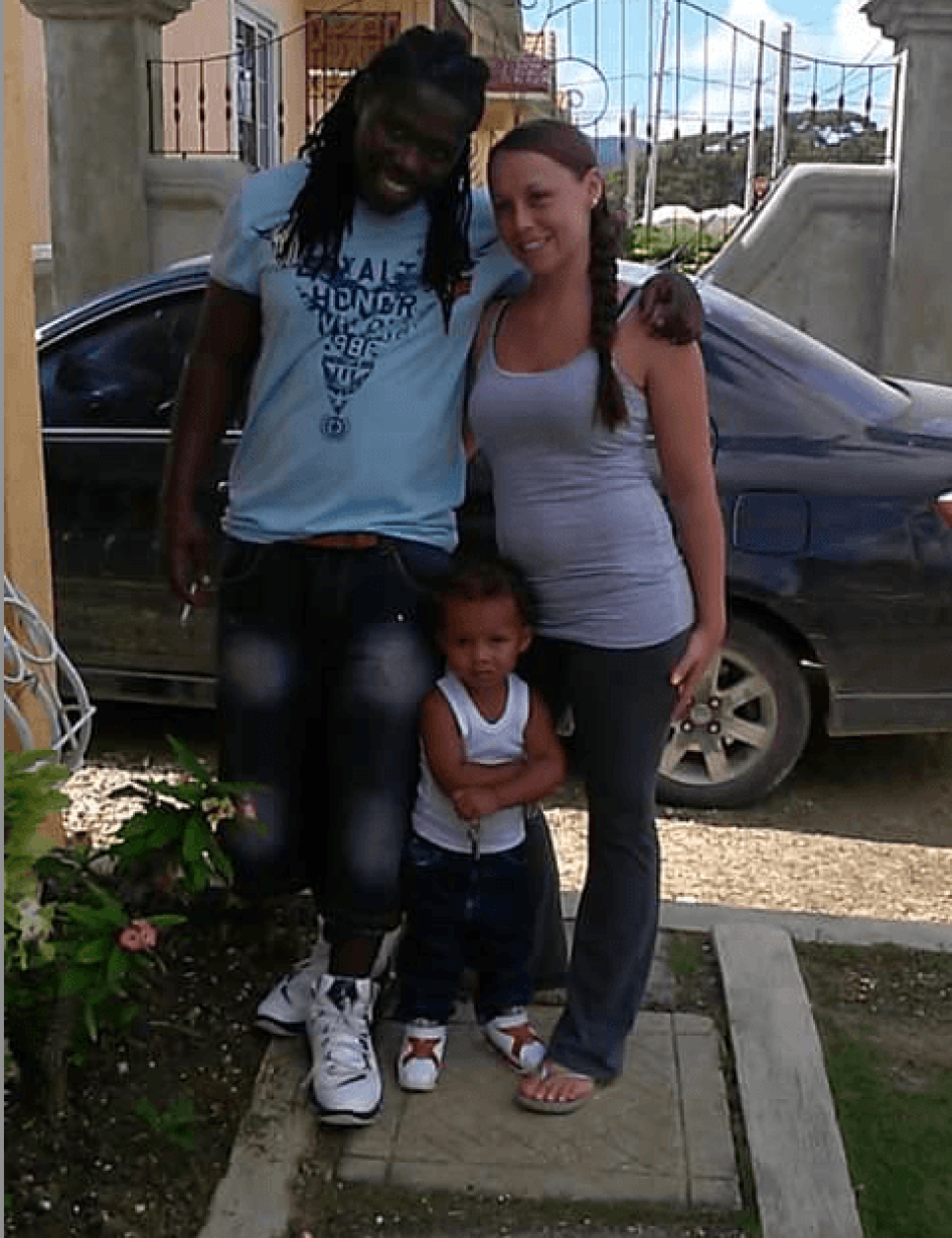 Kenault Lawrence and his family