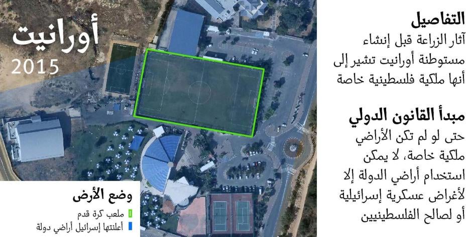 Map source: Kerem Navot © 2016 Human Rights Watch 