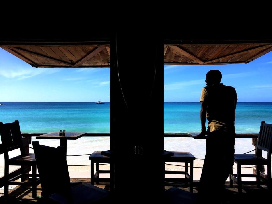 Jason (pseudonym), a 40-year-old gay man from Barbados. 