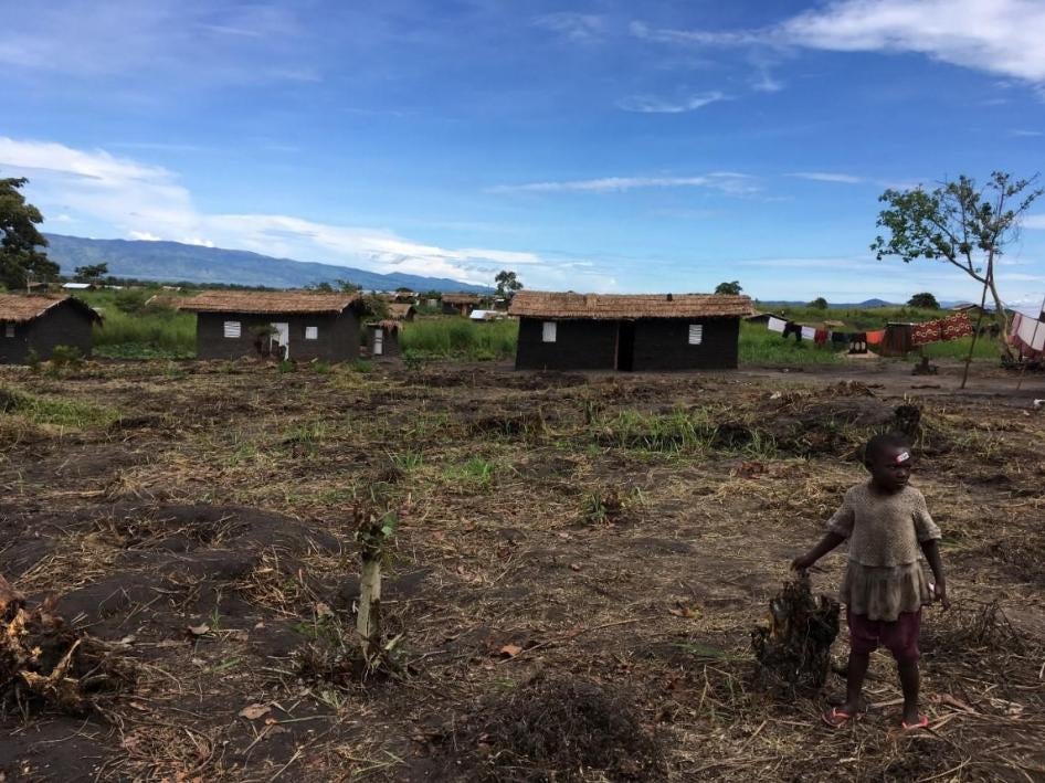 Un réfugié dans le camp de Mulongwe, République démocratique du Congo.