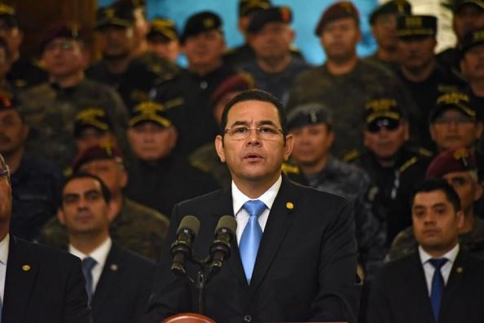 President Jimmy Morales