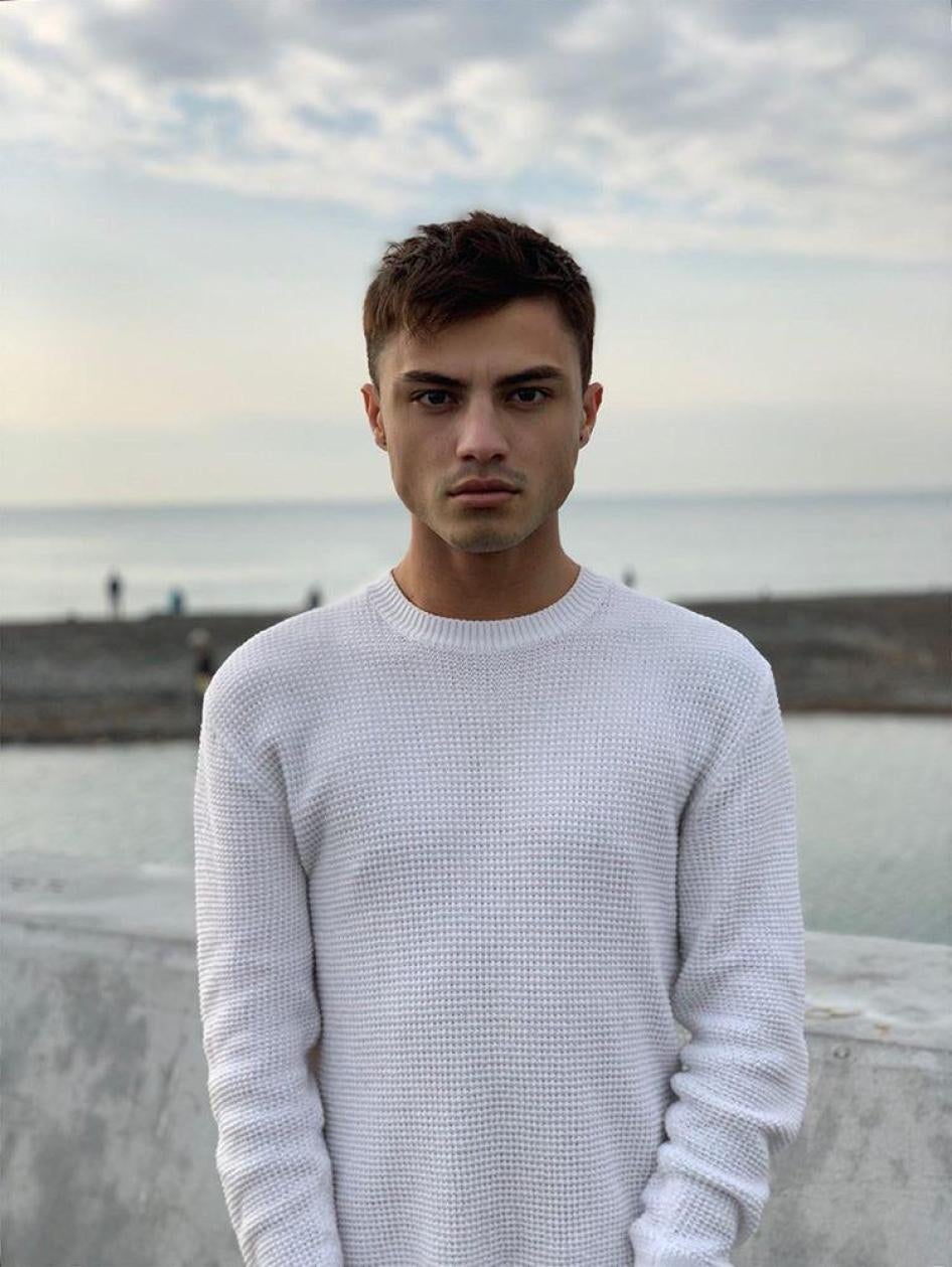 21-летний Максим Панкратов, отвечавший на вопросы детей в интервью на YouTube канале “Real Talk” © личный архив/ Максим Панкратов