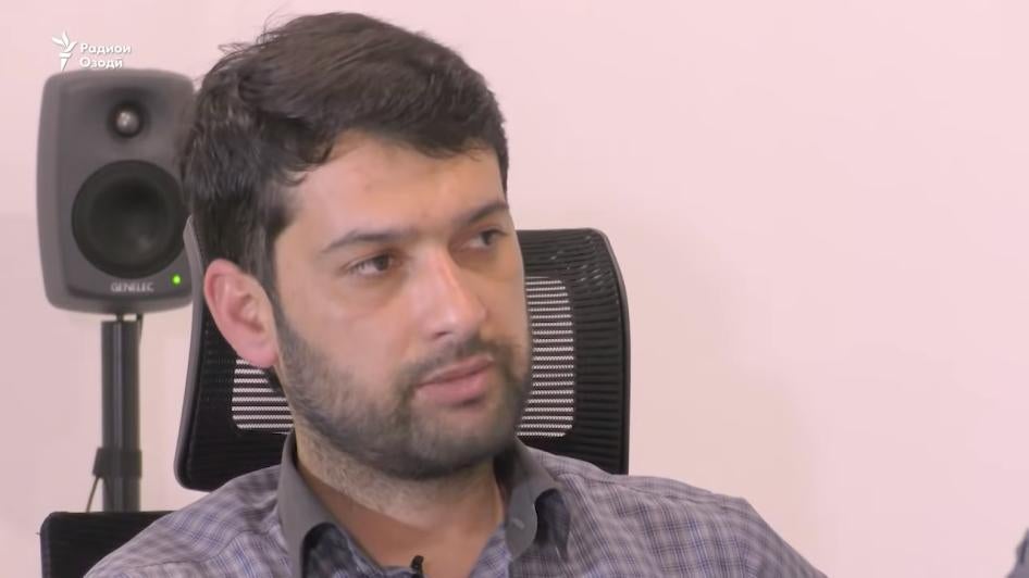 Далер Шарипов. Источник: https://www.youtube.com/watch?v=WrH1GEHu5dE. Последний доступ выполнен Human Rights Watch 20 февраля 2020 г.