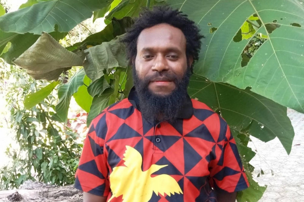 A man poses for a photo 