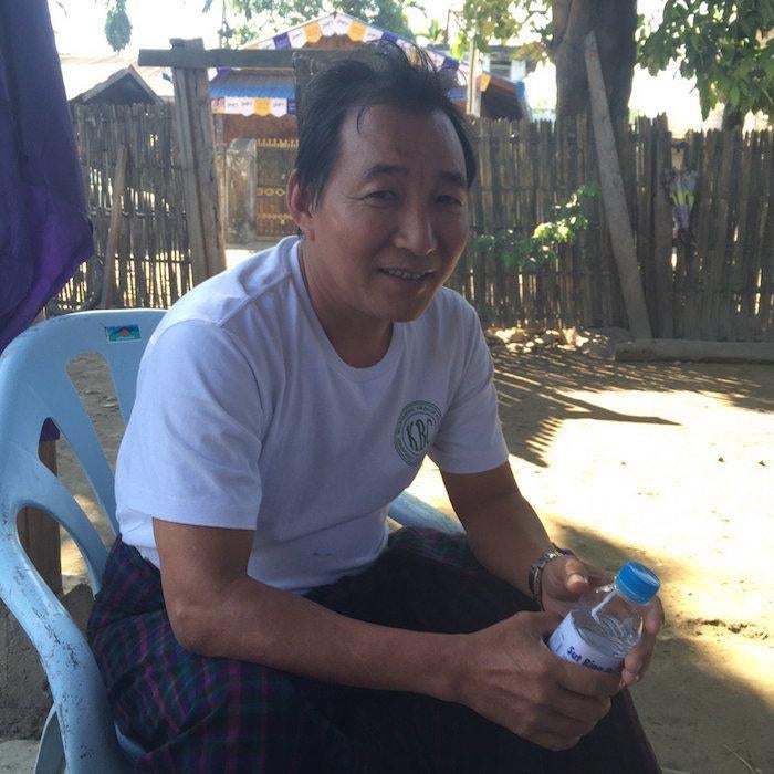 U Ze Hkawng made sure all 138 IDPs at his church camp in Myitkyina were included in the voter list.