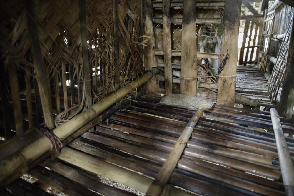 For four years, Carika, a woman with a psychosocial disability, and her sister both lived in this cramped goat shed outside the family home, eating and sleeping amid the stench of goat droppings. 