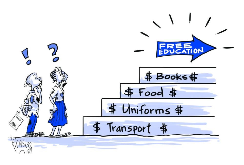 Cartoon for Tanzania Education Report 