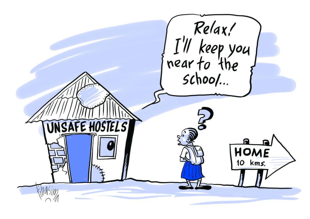 Cartoon for Tanzania Education Report 